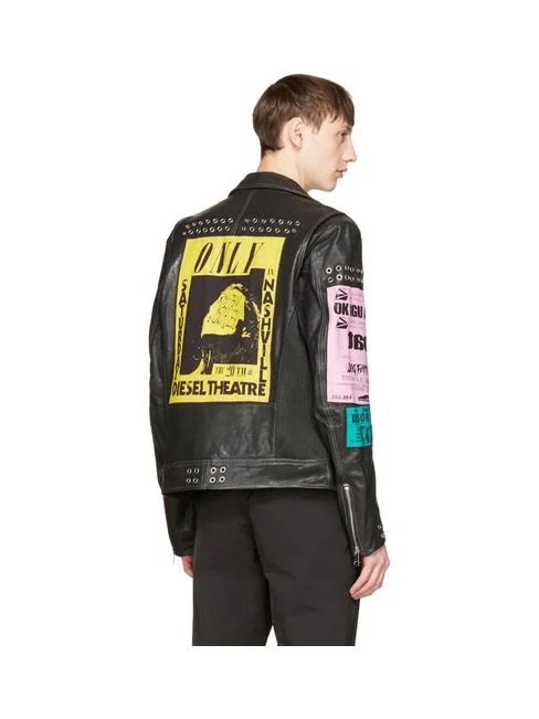 Diesel Diesel LHaterEd Leather Jacket